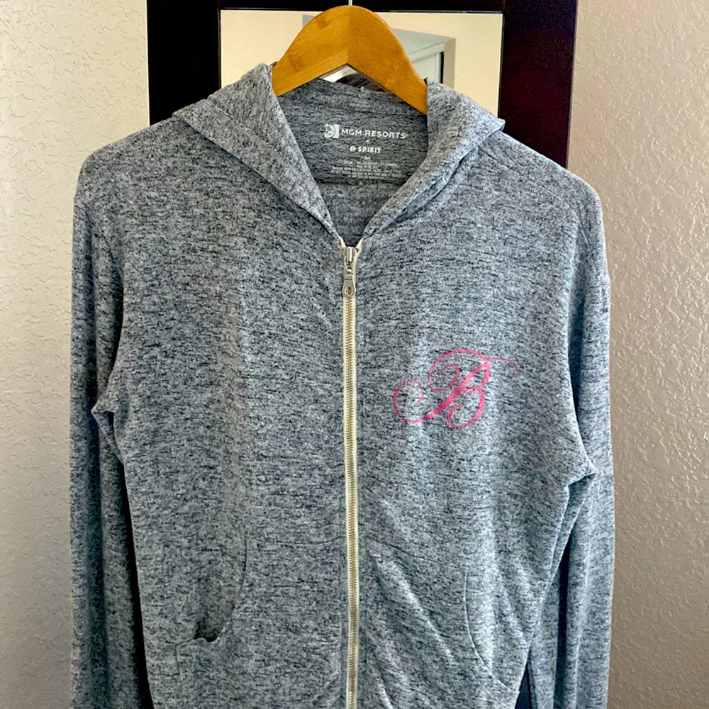 Comfy heather grey hoody and sweat pant set size M